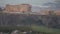 Acropolis of Athens, Greece. Many tourists in the Parthenon Temple, most Crowded place