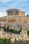 Acropolis of Athens ruins Parthenon Greeces capital Athens in Greece