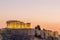 The Acropolis of Athens at sunrise, seen from the Hill of the Muses