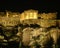 Acropolis, Erechtheum temple illuminated