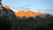 The acropolis and mt geryon in cradle mountain lake st clair national park, tasmania