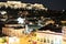 Acropolis at night, Athens, Greece