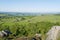 Across a hazy Derbyshire countryside from Birchen Edge