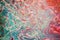 Acrylic paint texture on canvas, background. Abstract ocean- ART. Natural Luxury. Style incorporates the swirls of marble or the