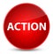 Action elegant red round button