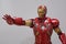 Action figure model Iron Man MARK VII, Hand blaster poses