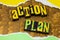 Action plan business mission vision goals strategy objective