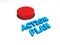 Action plan button on white