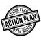 Action Plan rubber stamp