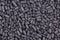 Activated carbon granules close up