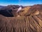 The active crater volcano, Mount Bromo