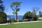 Active senior Australian couple hiking in Kings Park in Perth Western Australia