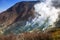 Active sulphur vents of Owakudani at Fuji volcano