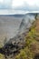 Active Volcano Emitting Smoke.