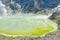 Active Volcano at White Island New Zealand. Volcanic Sulfur Crater Lake.