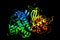 Activin receptor type-2A, a transmembrane protein and an activin type 2 receptor. 3d rendering