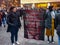 Activists believe Donald Trump is a danger to women. Daley Plaza, Chicago.