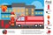 Activity page, fire and fireman in cartoon style, find images and answer the questions, visual education game for the development