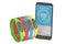 Activity trackers or fitness bracelets with smartphone