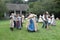 Actors dancing at the Rural Life Museum in Baton Rouge