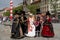 Actors in historical costumes - Bayreuth old town