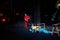 Actors performing Sichuan rolling lights