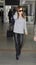 Actress Ashley Tisdale at LAX airport