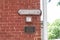 Actress Mary Tyler Moore House plaque in Shepherdstown, WV