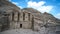 Ad-Deir-Nabataean rock temple of the I century ad, preserved near the city of Peter. a monumental building carved entirely from