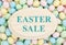 An ad for an Easter sale