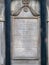 Adam Smith  1723-1790  Grave Memorial. Canongate Churchyard  Edinburgh