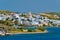 Adamantas Adamas harbor town of Milos island, Greece