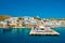 Adamantas Adamas harbor town of Milos island, Greece