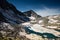 Adamello group, Italian Alps, high altitude lake