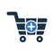 Add to cart icon, adding Shopping cart