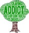 Addict Word Cloud