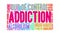 Addiction Animated Word Cloud