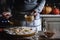 Adding cracker crumbs in the dough for pumpkin dump cake