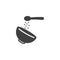 Adding sugar spoon into bowl vector icon