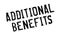 Additional Benefits rubber stamp