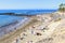 Adeje beach in Tenerife.