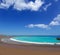 Adeje coast Las americas beach in south Tenerife