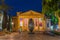 ADELAIDE, AUSTRALIA, JANUARY 5, 2020: Night view of Art Gallery of South Australia in Adelaide