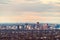 Adelaide city skyline at dusk