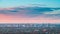 Adelaide city skyline at dusk