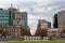 The adelaide cityscape feautring the post office on Victoria Square Adelaide South Australia on 4th July 2018