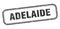 Adelaide stamp. Adelaide grunge isolated sign.