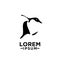 Adelie Penguin logo icon designs illustration