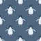 Adelie penguin seamless pattern