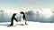 Adelie Penguins on an iceberg